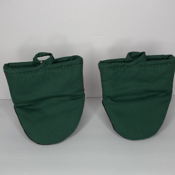 Disney 2 Pack Mickey Mouse Oversized Mini Mitts Christmas Lights MCM Retro Green - Picture 11 of 14